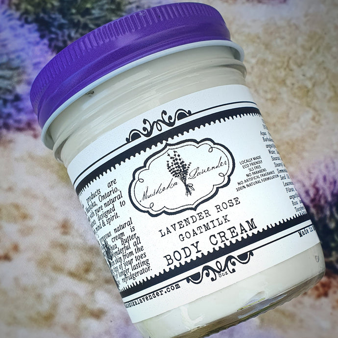 Lavender Rose Goat Milk Cream